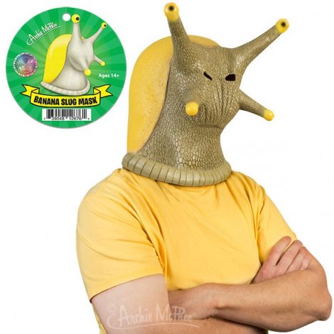 Hauptbild: Sale Bananen Schnecke Maske aus Latex