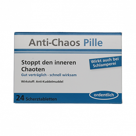 Hauptbild: Scherztablette - Anti-Chaos Pille