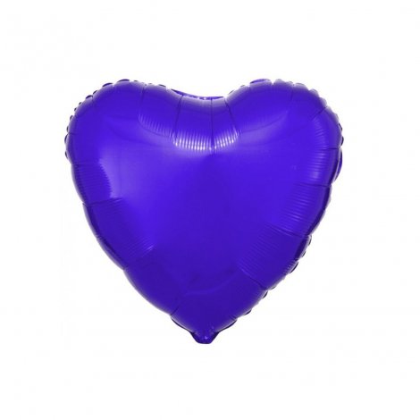 Hauptbild: Folienballon Herz lila 46cm