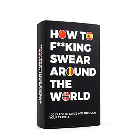 Hauptbild: Kartenspiel How to swear around the world