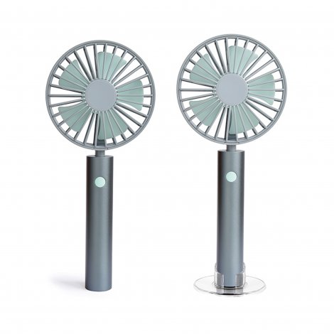 Tragbarer Ventilator Flow grau | Büro Gadgets bei Ars Longa