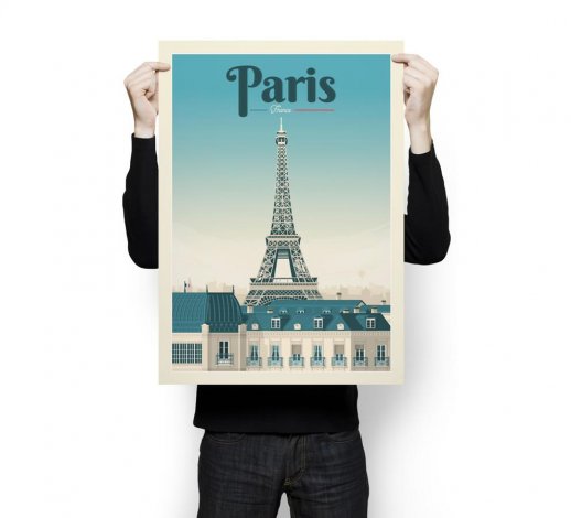 Hauptbild: Vintage Poster XL Paris