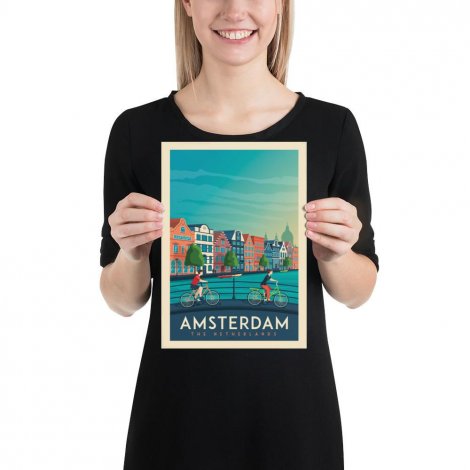Hauptbild: Vintage Poster S Amsterdam