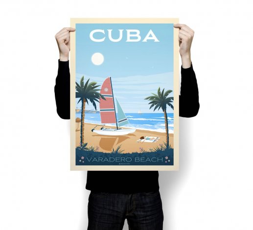 Hauptbild: Vintage Poster XL Cuba