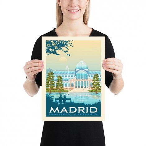 Hauptbild: Vintage Poster M Madrid