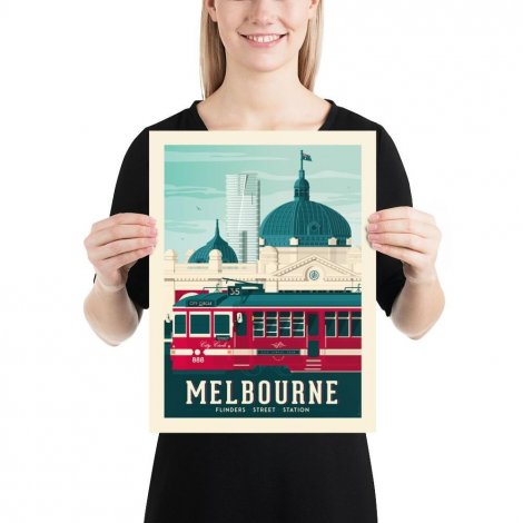 Hauptbild: Vintage Poster M Melbourne