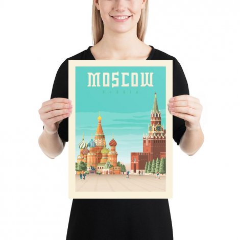 Hauptbild: Vintage Poster M Moskau