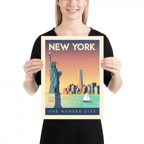Hauptbild: Vintage Poster M New York The Wonder City