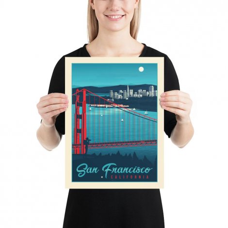 Hauptbild: Vintage Poster M San Francisco California