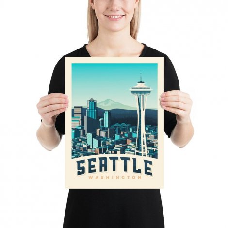 Hauptbild: Vintage Poster M Seattle