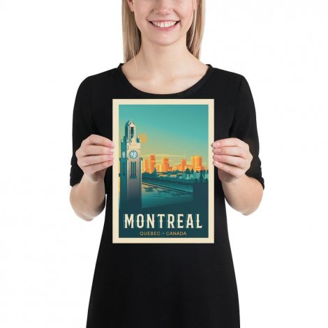 Hauptbild: Vintage Poster S Montreal Quebec