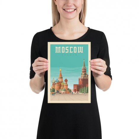 Hauptbild: Vintage Poster S Moskau
