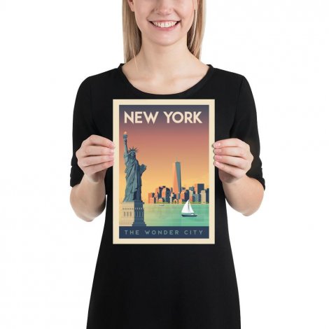 Hauptbild: Vintage Poster S New York The Wonder City