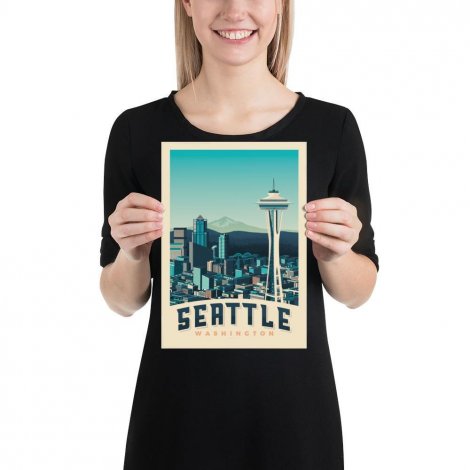 Hauptbild: Vintage Poster S Seattle