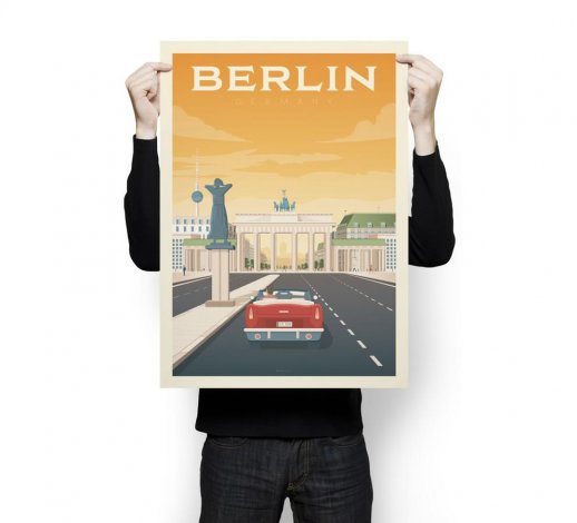Hauptbild: Vintage Poster XL Berlin