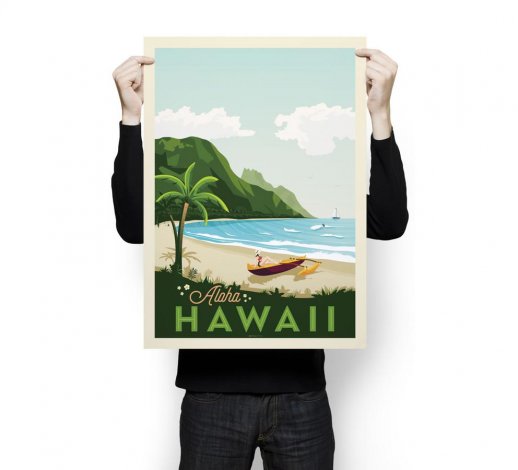 Hauptbild: Vintage Poster XL Hawaii