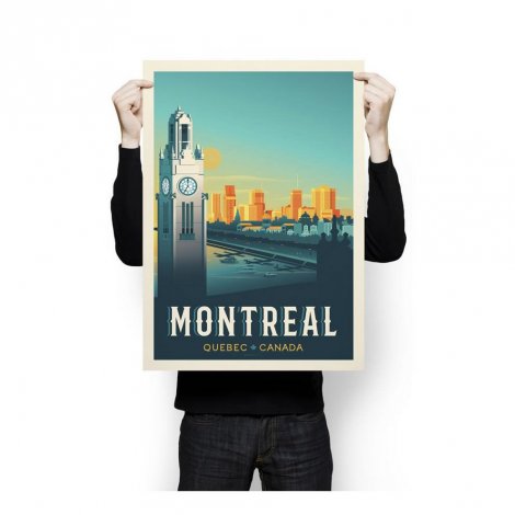 Hauptbild: Vintage Poster XL Montreal Quebec