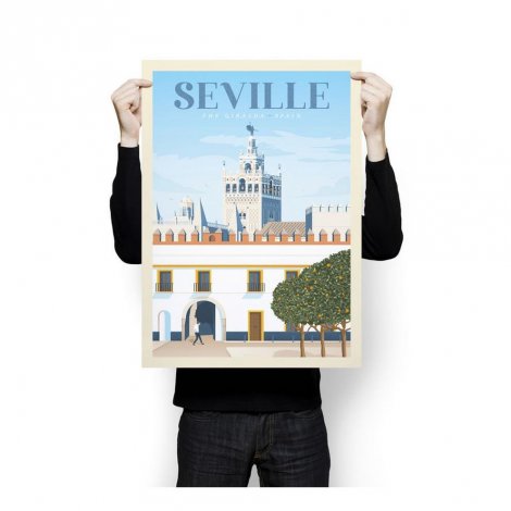 Hauptbild: Vintage Poster XL Sevilla