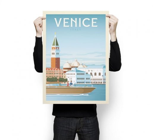 Hauptbild: Vintage Poster XL Venedig