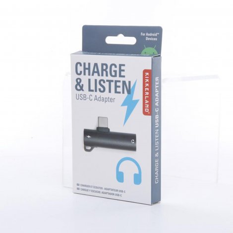 Hauptbild: Charge & Listen USB-C-Adapter