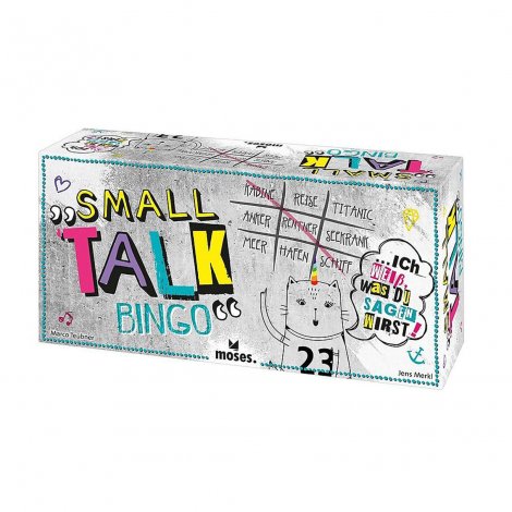 Hauptbild: Small Talk Bingo Ich weiÃŸ, was du sagen wirst!