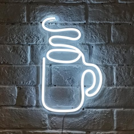 Hauptbild: Vegas Lights LED Dekolicht Neon Sign Kaffee Tasse