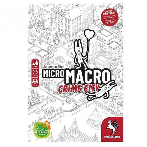 Hauptbild: MicroMacro: Crime City (Edition Spielwiese) Spiel des Jahres 2021