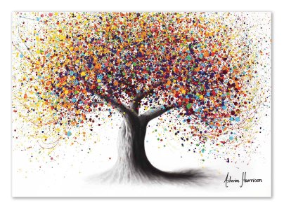 Art-Poster - Rainbow Soul tree - Ashvin Harrison A3