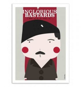 Art-Poster - Inglorious bastards - Ninasilla  A3