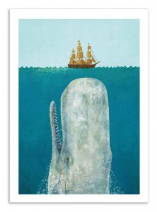Art-Poster - The Whale - Terry Fan A3