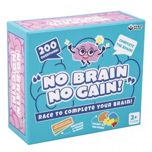 Fizz No Brain, No Gain! Fragespiel (english)