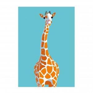 Notizheft A6 Giraffe