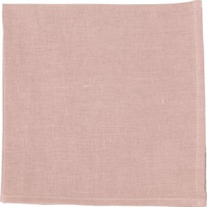 Textilserviette Linen Uni pearl pink