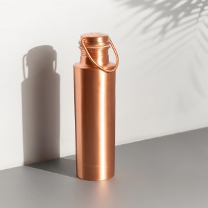 Kupfer-Wasserflasche Luxury Beau Matt- 1000ml