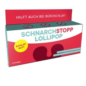 Schnarchstopp Lollipop 3er Set