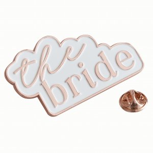 Emaille Pin The Bride