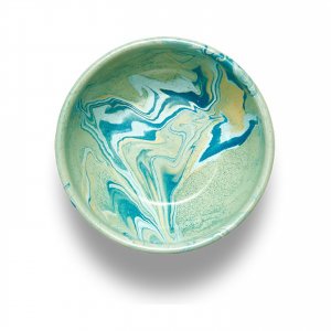 Emaille Schale New Marble M mint