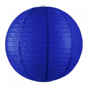 Japanischer Lampenschirm DM 50cm nachtblau