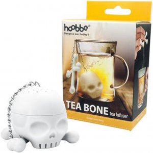 Teeei im Totenkopf Design aus Silikon