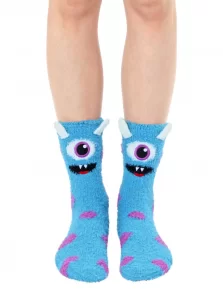 Fuzzy Crew Socks Monster