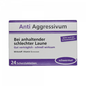Scherztablette - Anti Aggressivum
