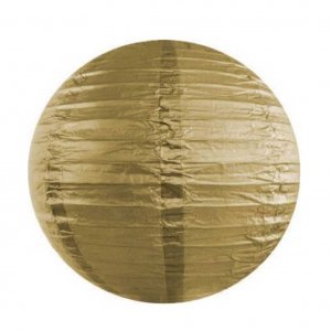 Japanischer Lampenschirm 35cm gold