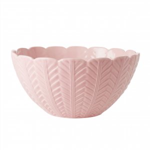 Keramik SalatschÃ¼ssel rosa