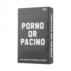 Porno or Pacino Kartenspiel english