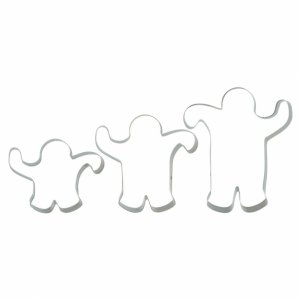 Hand in Hand Cookie Cutters 3er Set