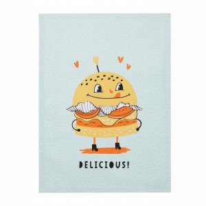 KÃ¼chentuch Delicious Burger 2er Set