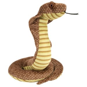 Kuscheltier Posierende Kobra