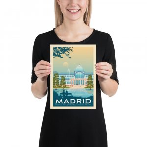Vintage Poster S Madrid
