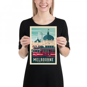 Vintage Poster S Melbourne