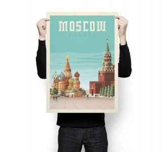 Vintage Poster XL Moskau